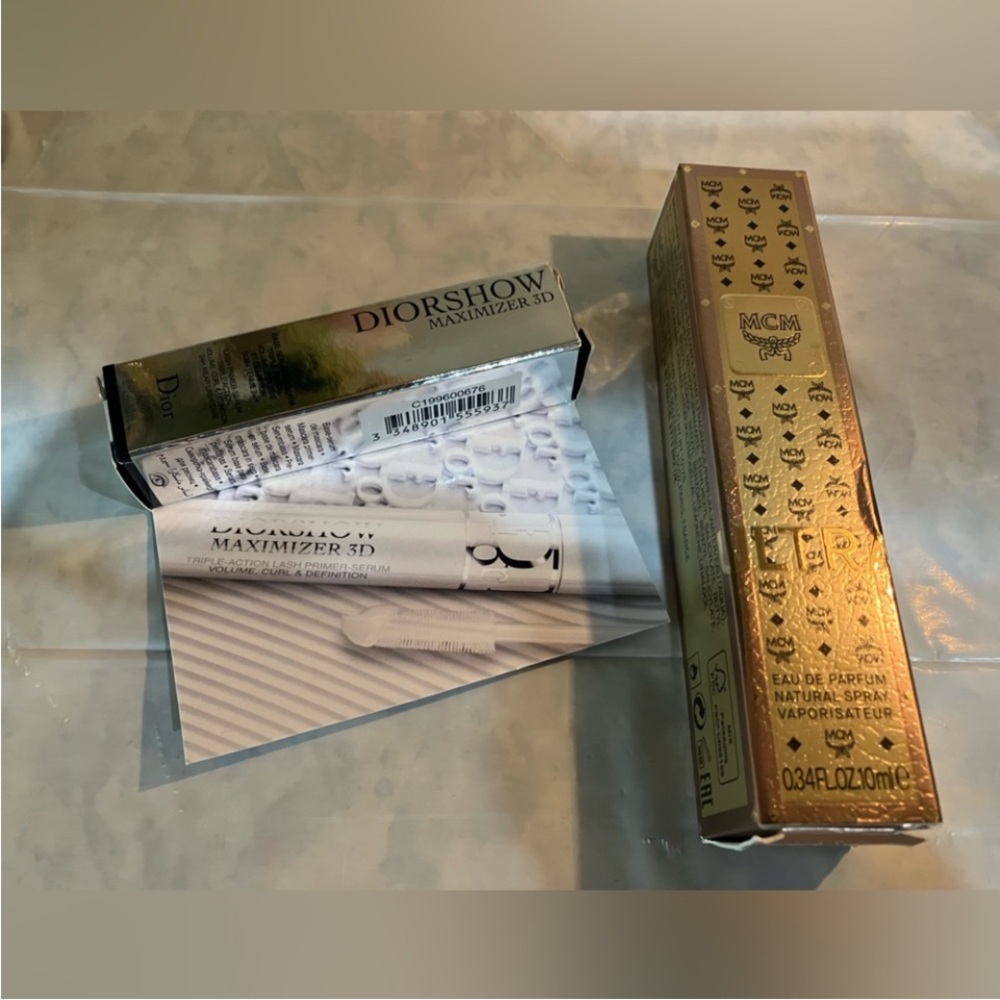 Dior Diorshow Maximizer 3D Base Lash Primer Serum - Black & MCM Ultra Parfum